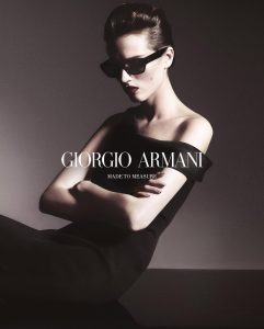Diana for Giorgio Armani Made To Measure Campaign 2025