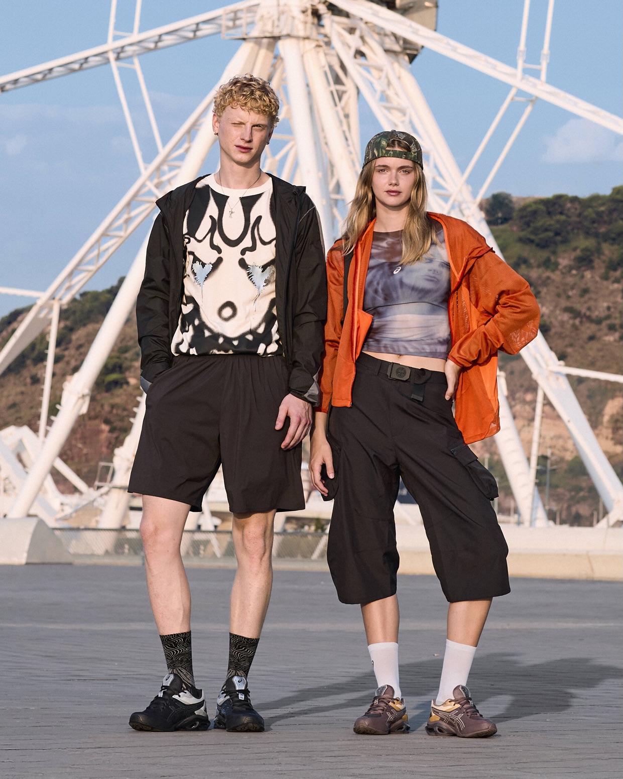 CAMPAIGN Dina & Andrii for Foot District x Asics